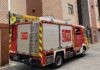 Dos afectados por inhalación de humo tras el incendio de una vivienda en Linares
