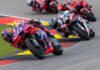 Bagnaia gana, caída de Jorge Martín en la última vuelta y 2º puesto para Marc Márquez