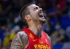 España domina la primera parte ante Bahamas
