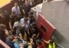 Cogido en Burgos el torero linarense Curro Díaz