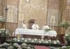 Eucaristía de despedida del párroco bailenense Manuel Sánchez