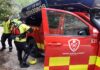 Rescatan el cuerpo sin vida de un anciano caído en un bancal en Frigiliana