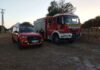 Incendio en Andújar, en una de vivienda situada en el camino de Valtodano