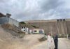 Fernández destaca la inversión de 2,8 millones de euros de la CHG para mejorar la toma de abastecimiento del embalse de La Fernandina