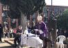 El Obispo celebra la Eucaristía en el cementerio Parroquial de Bailén