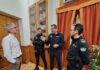 Recepción a los policías locales voluntarios en la ayuda a los damnificados de Valencia