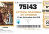 El número 75143 otro 5º premio que cae íntegro en Madrid