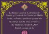 El sábado 25 de enero se presenta el cartel de Semana Santa de Bailén