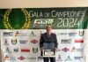 La Gala Andaluza del Automovilismo premia a Esteban Perea