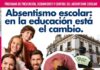 Campaña de sensibilización e información sobre el absentismo escolar en Bailén
