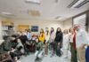 Visita escolar al hospital San Agustín