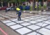 Limpieza especial en el centro urbano de Bailén