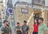 Visita de una comisión militar de Cerro Muriano a Bailén