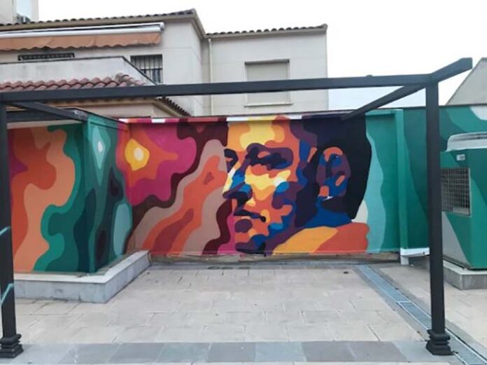Grafiti en el museo