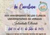 XXV Aniversario de los Cursos Universitarios de Verano “Intendente Olavide” de La Carolina