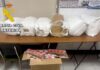 La Guardia Civil de Bailén intercepta un vehículo que transportaba 60 kilos de tabaco de contrabando