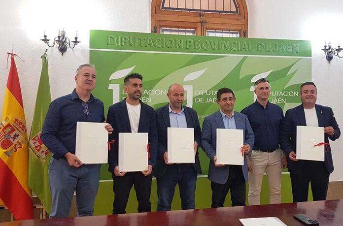 DIPUTACION Convenios con los ayuntamientos de beas Cazorla Guarromán y Sabiote (3)