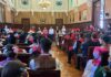 El Palacio Provincial se llena de color y cultura con la recepción de participantes del 38ª Festival Folk del Mundo