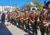 Adiós a los militares que han estado en las Fiestas de Bailén