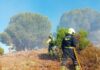 Estabilizado el incendio de Baños de la Encina