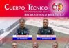 Cuerpo técnico del Recreativo de Bailén