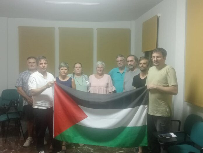 foto reunión Bailén por la paz