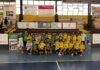 Jornada de amistosos de balonmano en el pabellón 28 de Febrero