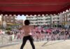 Masterclass de aeróbic y lectura del manifiesto por el Día Mundial contra el Cáncer de Mama