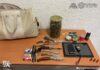 Agentes de la Policía Local de Linares intervienen marihuana y armas blancas