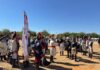Recreación del cuadro de Casado de Alisal