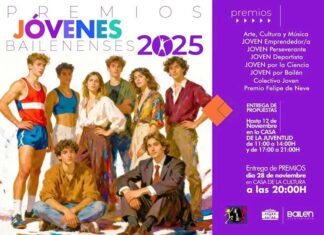 Entrega de Premios Jóvenes Bailenenses