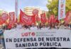 Manifestación para la sanidad pública