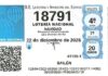 Carta reivindicativa con denuncia y lotería de regalo del alcalde de Carboneros (PSOE) al presidente de la Junta (PP)