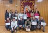 Entregados los diplomas a las alumnas del curso de Operaciones Auxiliares de Servicios Administrativos y Generales