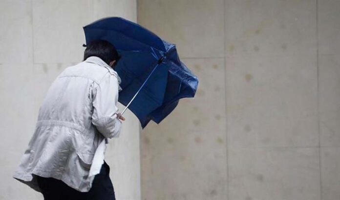 LLUVIA CON PARAGUAS