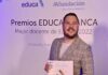 Alberto Padilla propuesto por 5º año para ser el mejor docente español de Infantil
