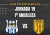 La Unión Deportiva Cazorla recibe al CAB Bailén este domingo