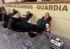Donación de sangre en la Academia de Cabos y Guardias de Baeza