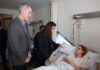Sus Majestades los Reyes visitaron la zona del accidente ferroviario ocurrido en Adamuz (Córdoba) y a algunos de los heridos que se encuentran hospitalizados.