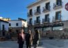 Diputación mejora la seguridad del acceso peatonal a Baños de la Encina desde el aparcamiento turístico