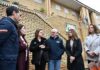 La consejera conoce en Linares los efectos del temporal