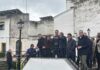 El presidente del Gobierno visita las zonas afectadas por la inundación del río Guadalquivir en Villanueva de la Reina