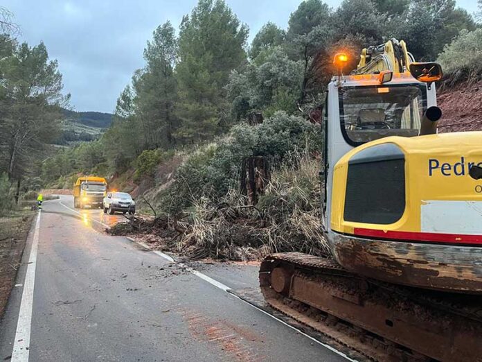 Temporal carretera cOrtada