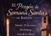 Bailén celebra el pregón de Semana Santa