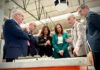 Rocío Díaz visita las instalaciones de Cetemet en el Parque Santana de Linares