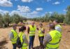 La delegada de Agricultura visita las obras del camino rural ‘Camino Viejo’ de Bailén