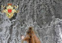 Santo Rosario de la Virgen de Zocueca en la aldea