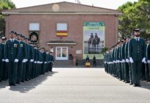 La secretaria de Estado de Seguridad preside en Baeza la entrega de Reales Despachos a los 2.491 alumnos y alumnas de la 130a promoción de guardias civiles