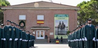 La secretaria de Estado de Seguridad preside en Baeza la entrega de Reales Despachos a los 2.491 alumnos y alumnas de la 130a promoción de guardias civiles