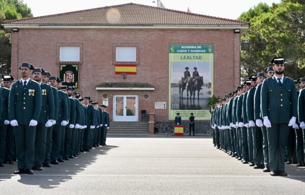 La secretaria de Estado de Seguridad preside en Baeza la entrega de Reales Despachos a los 2.491 alumnos y alumnas de la 130a promoción de guardias civiles